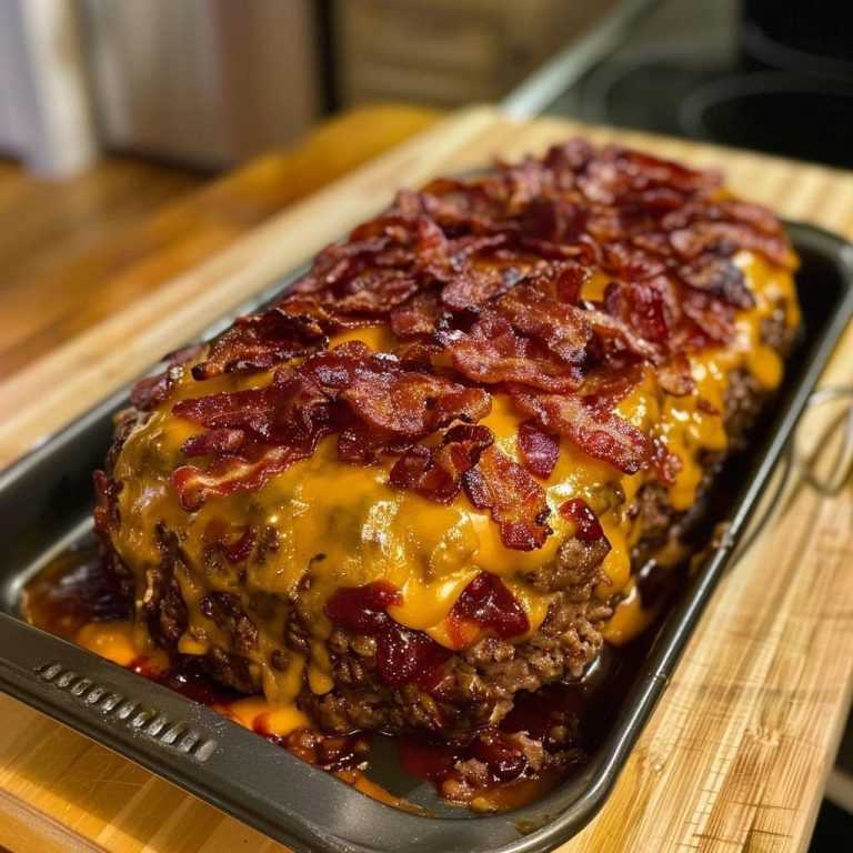 Smoked Bacon Cheeseburger Meatloaf Recipe: A Mouthwatering Twist on a Classic