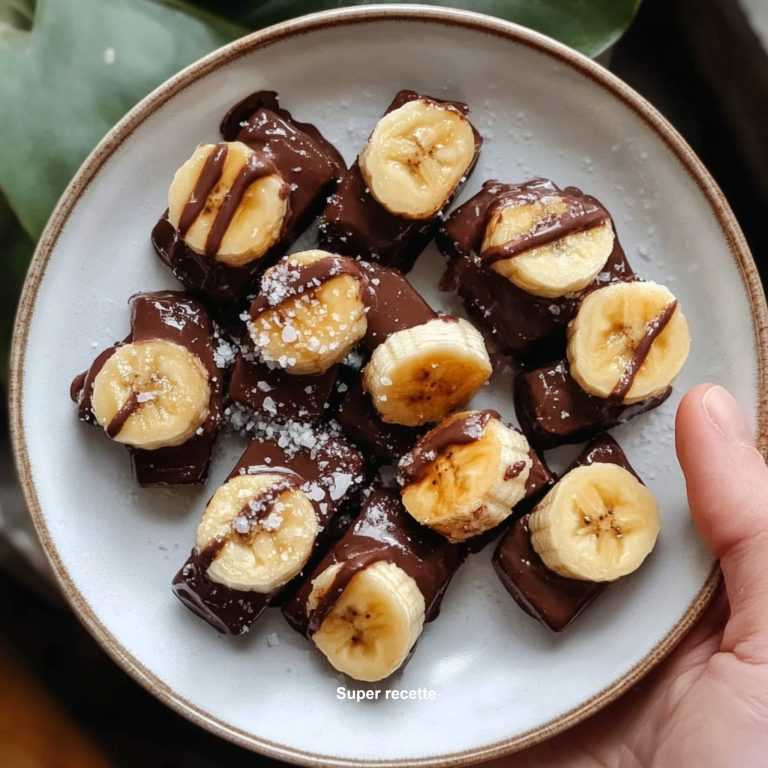 Dark Chocolate Banana Bites