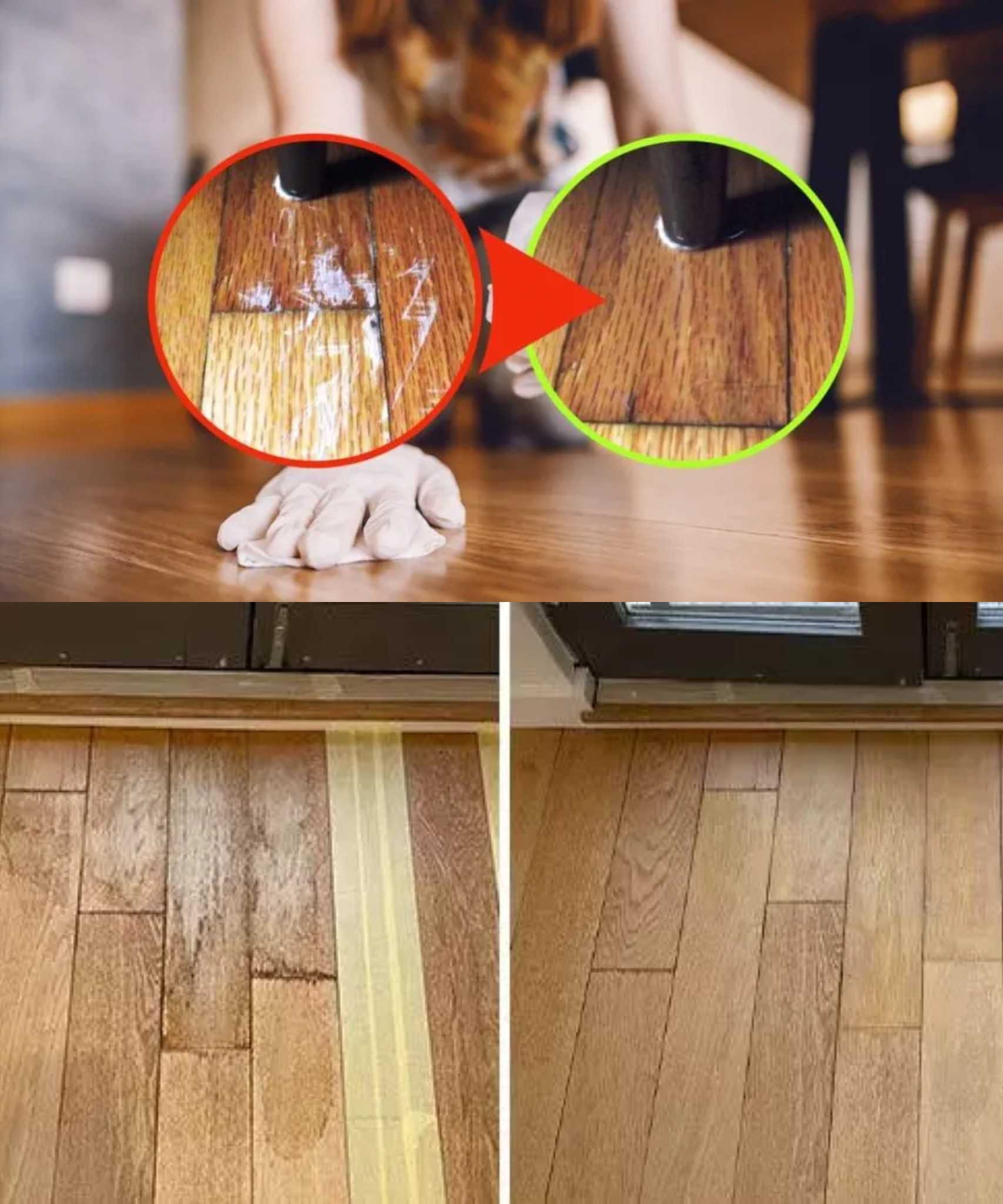 Scratches on parquet, this way it is spotless: 1 product is enoughIntroduction: