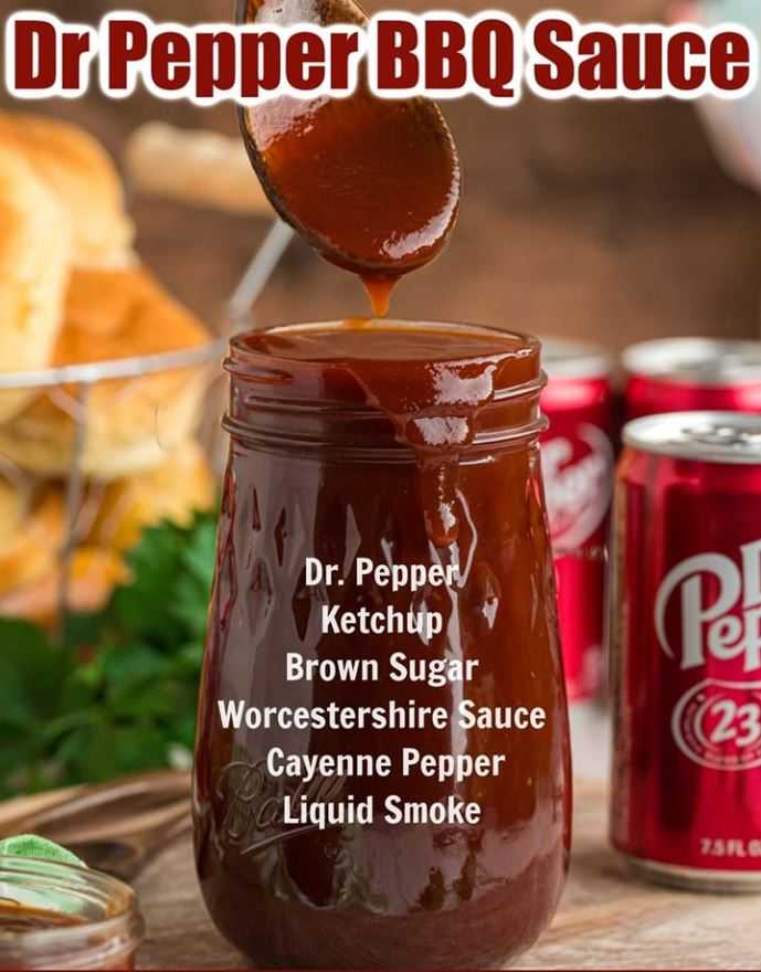 Dr. Pepper BBQ Sauce