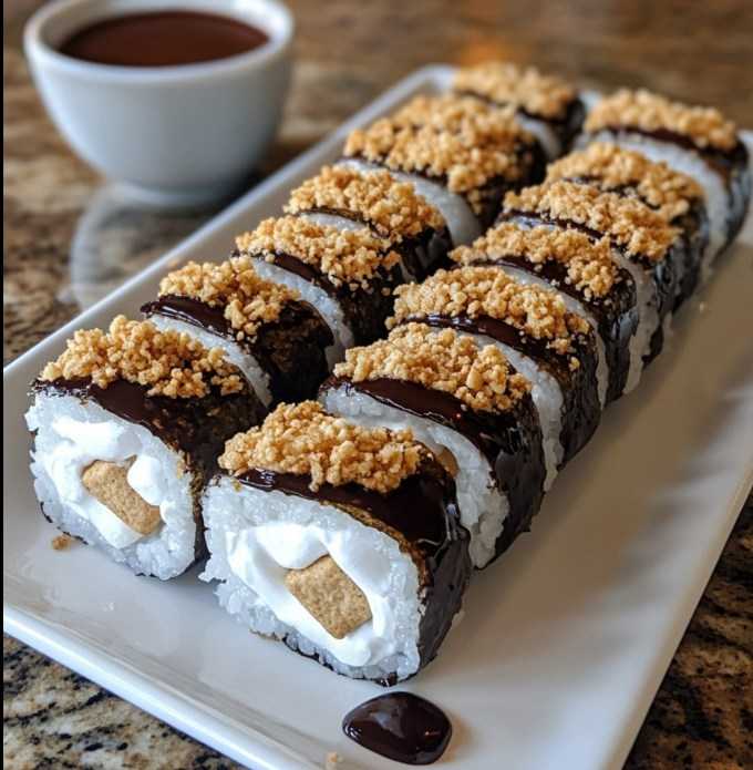 S’mores Sushi Recipe