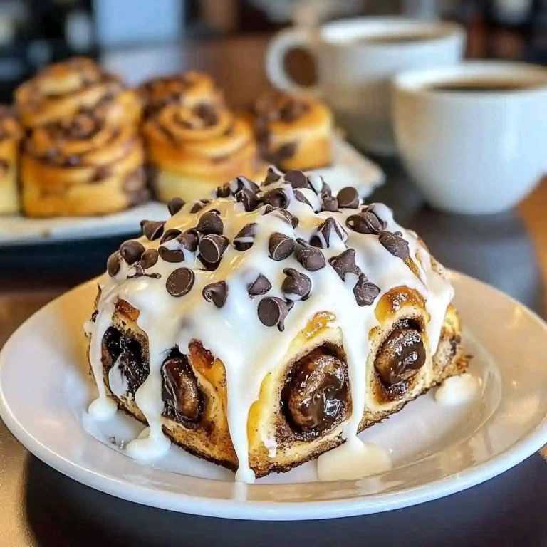 Chocolate Chip Cinnamon Roll Recipe