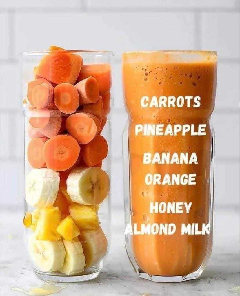 Carrot Pineapple Smoothie – A Refreshing Boost for Your Health!