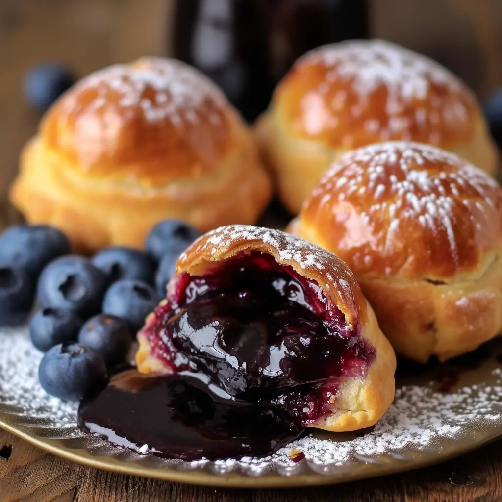 Grandma’s Blueberry Pie Bombs