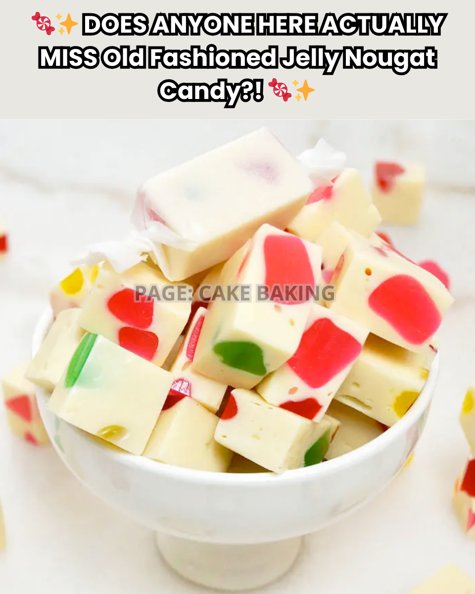 Old-Fashioned Jelly Nougat Candy