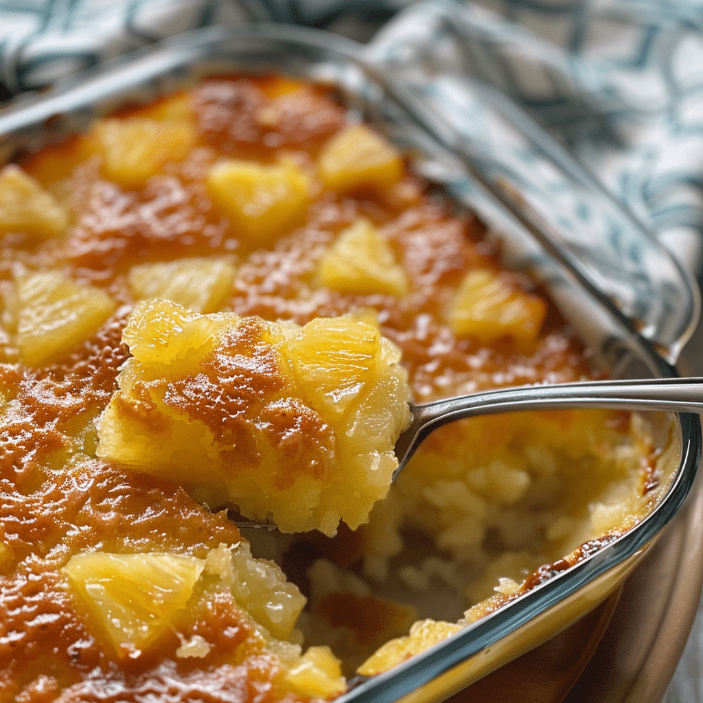 The Easiest Pineapple Bake