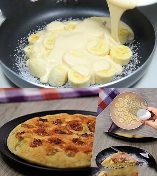 Easy Banana Pancake Slices Recipe