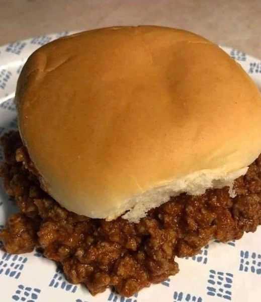 HOMEMADE SLOPPY JOE