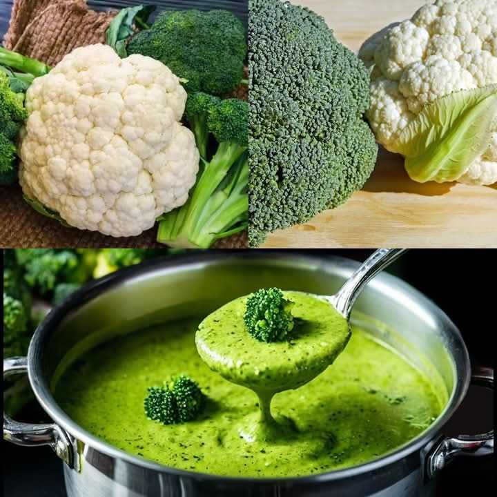 Broccoli and Cauliflower Soup: A Healing Recipe for Your Stomach!