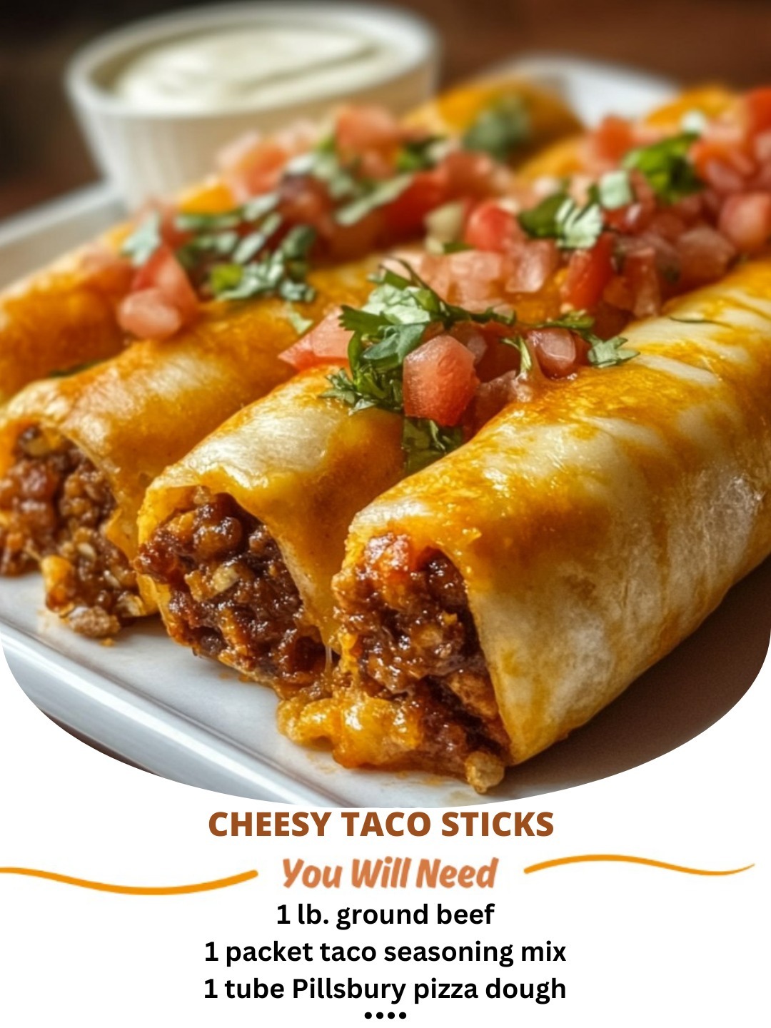 Cheesy Taco Sticks