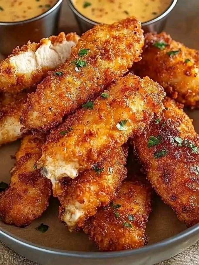 Air Fryer Honey Butter Garlic Chicken Tenders