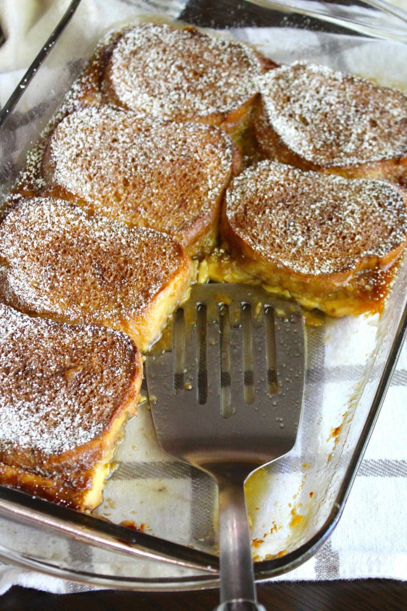 Caramel-Bottom French Toast Bake