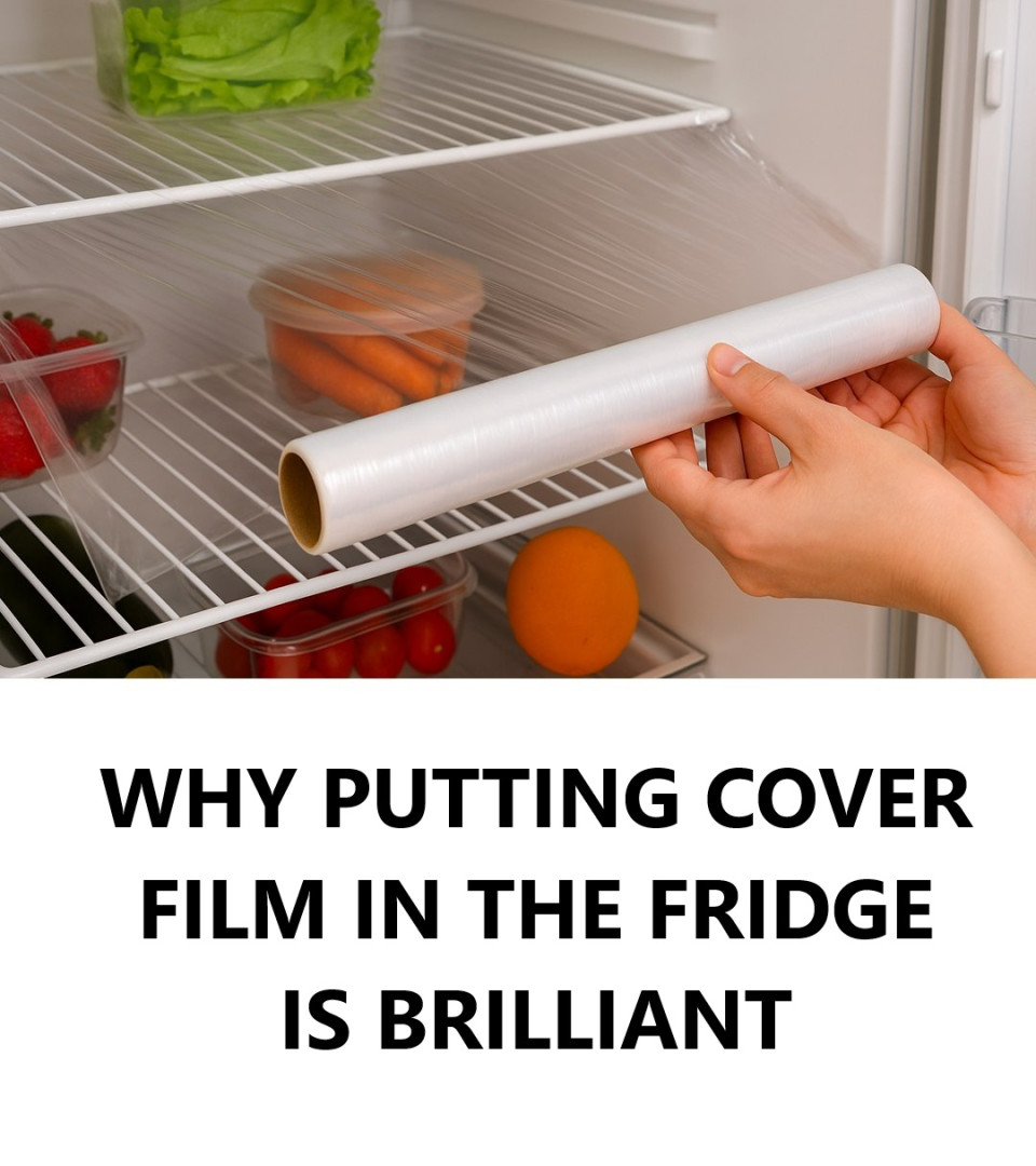 Why putting cling film in the fridge is brilliant: the trick everyone’s using