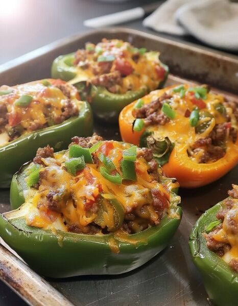 Easy Stuffed Bell Peppers