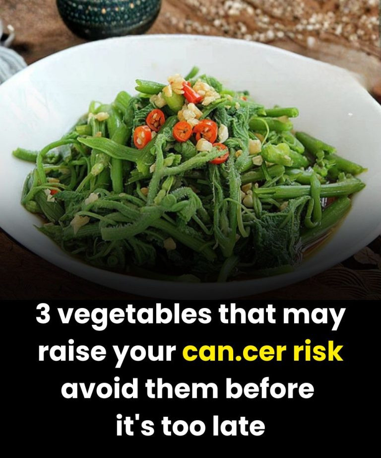 These 3 vegetables have a high risk of causing ca.n.cer. Know early to avoid them and tell your loved ones!