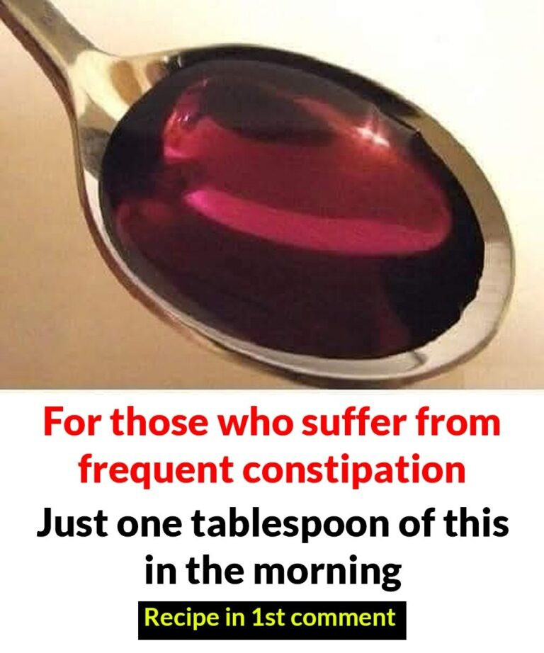 Just One Spoonful and You’ll Be Running to the Bathroom – A Natural Remedy to Relieve Constipation