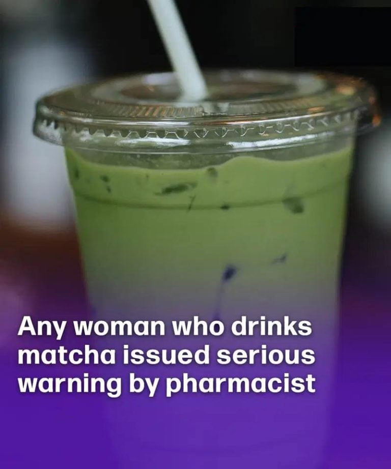 For any woman who drinks matcha