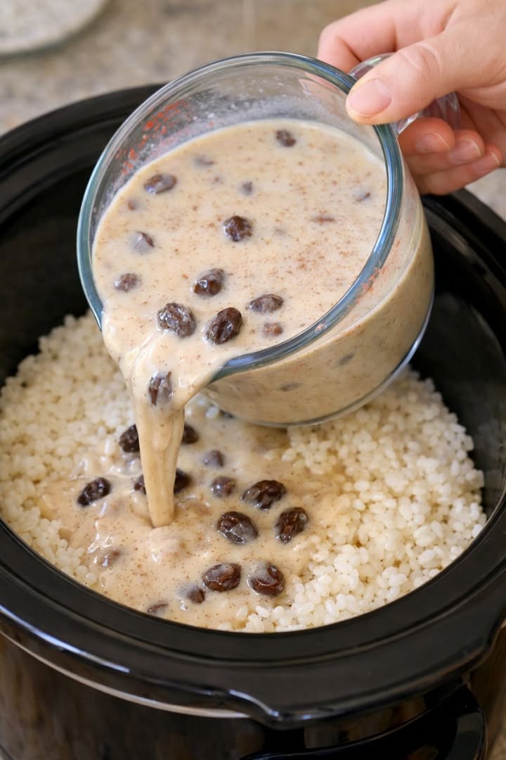 Slow Cooker Rice Pudding: A Creamy Classic Made Effortless