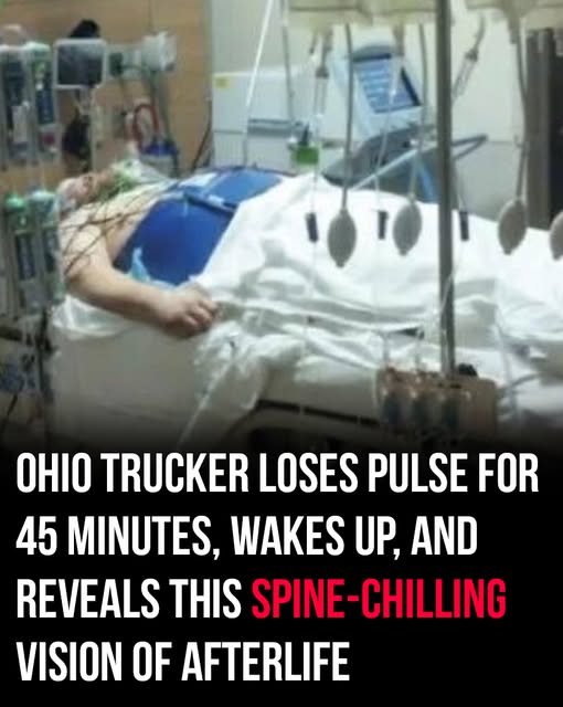 Ohio trucker loses pulse for 45 minutes, wakes up, and shares this spine-chilling vision of afterlife! – Story Of The Day!