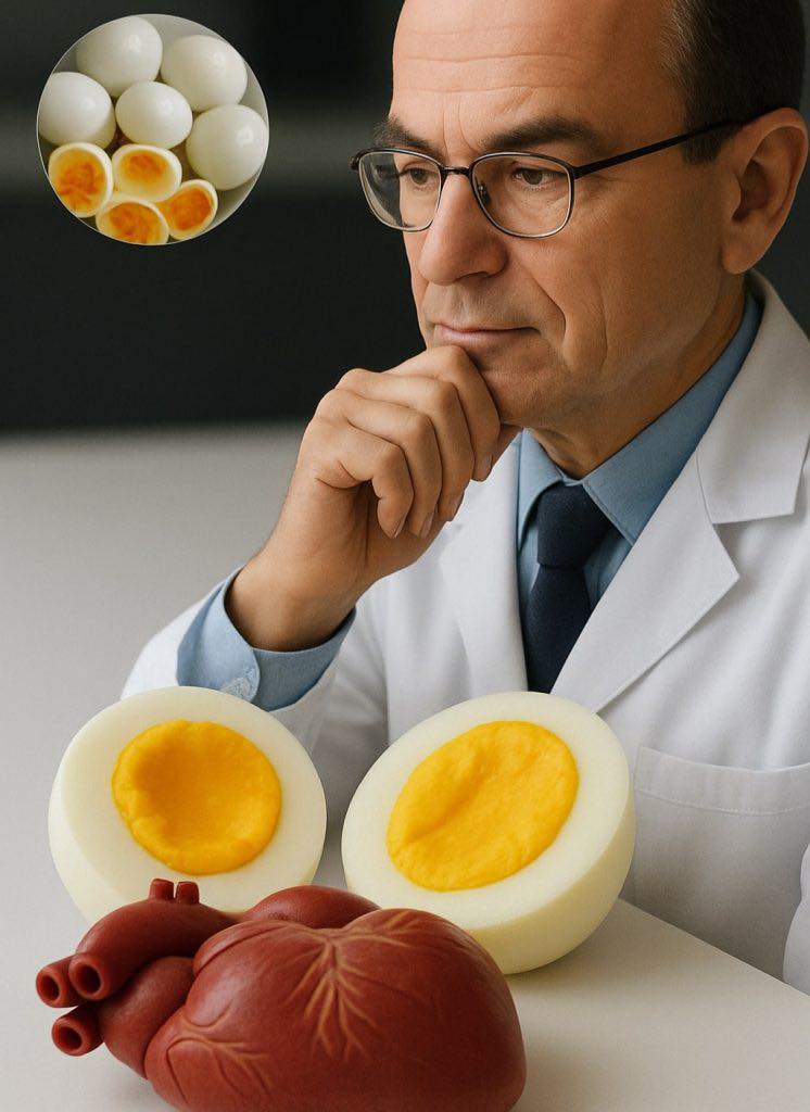 Doctors reveal that eating boiled eggs in the morning can make your heart become …