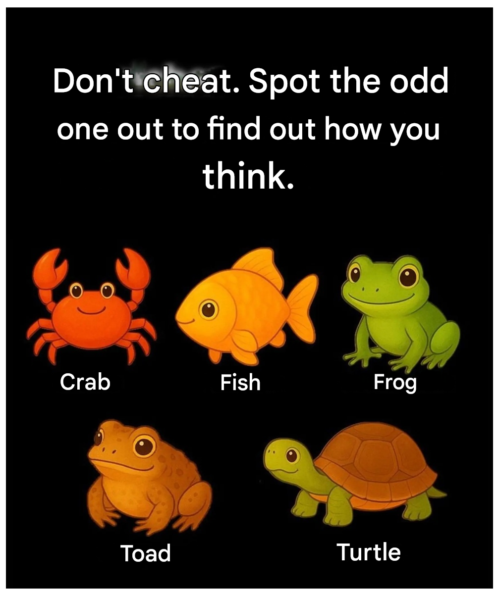 Don’t Cheat: Spot the Odd One Out to Discover Your Thinking Style