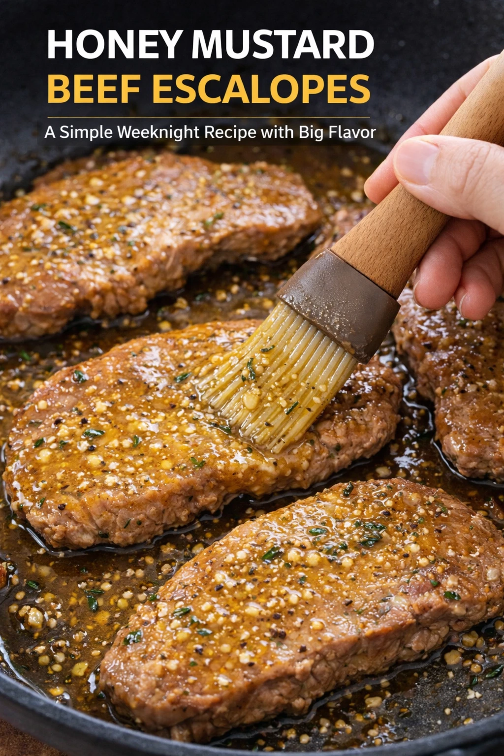 Honey Mustard Beef Escalopes: A Simple Weeknight Recipe with Big Flavor