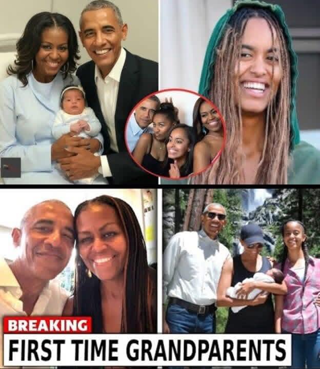 Michelle and Barack Obama Meets Malia’s Newborn for the FIRST Time Cute Moments!