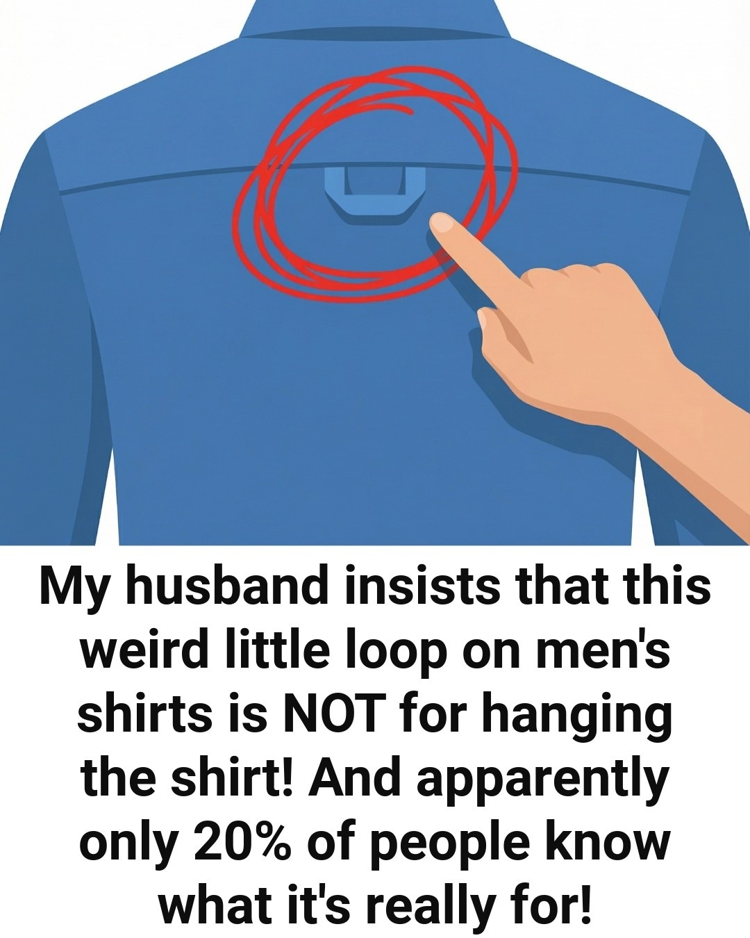 Why Button-Down Shirts Have Loops on the Back: The Hidden Story Behind a Classic Detail